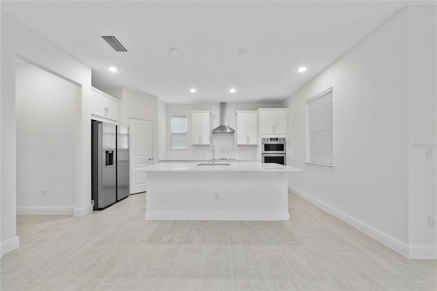 Furnished interior view inside a new home in Havenfield at Crossprairie, St. Cloud (Image 5).