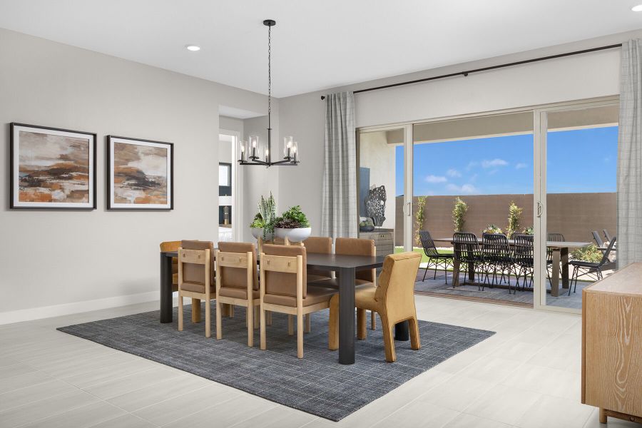 Representative furnished interior of a home built from the Garnet by Mattamy Homes in Rosewood Heights, San Tan Valley (Image 10). Representative furnished interior of a home built from the Garnet by Mattamy Homes in Rosewood Heights, San Tan Valley (Image 10).