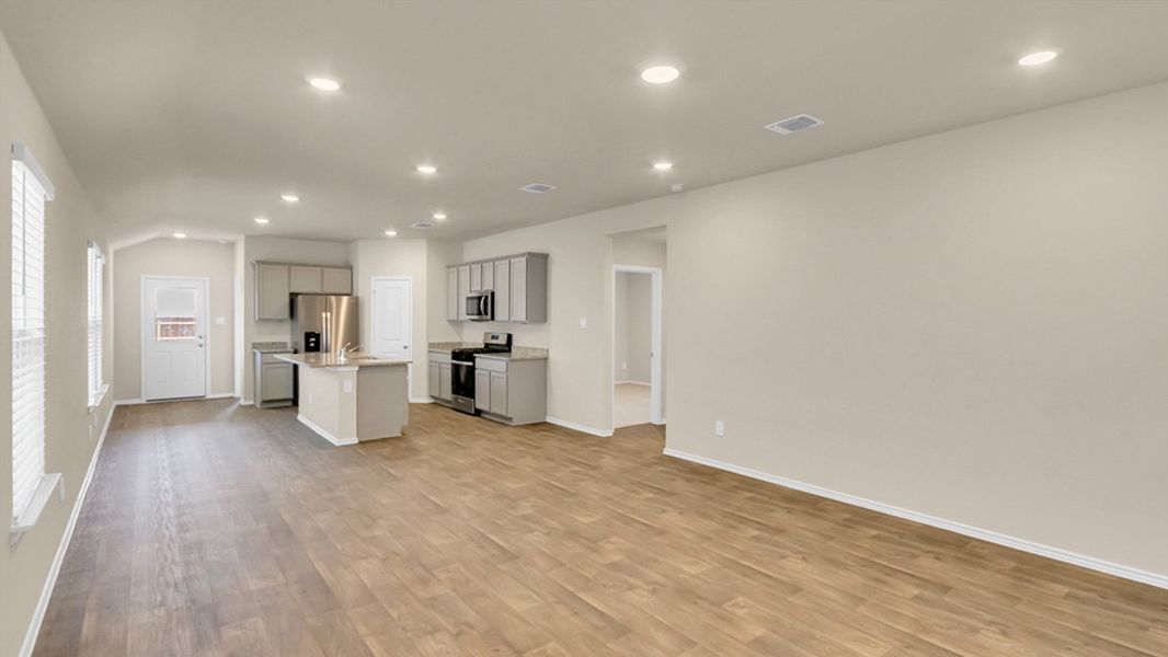 Spacious, unfurnished interior of a new home in Southgrove, Kyle (Image 10).