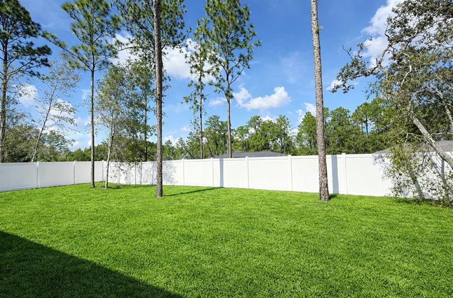 Exterior details and patio area of a home in , Citrus Springs (Image 28).