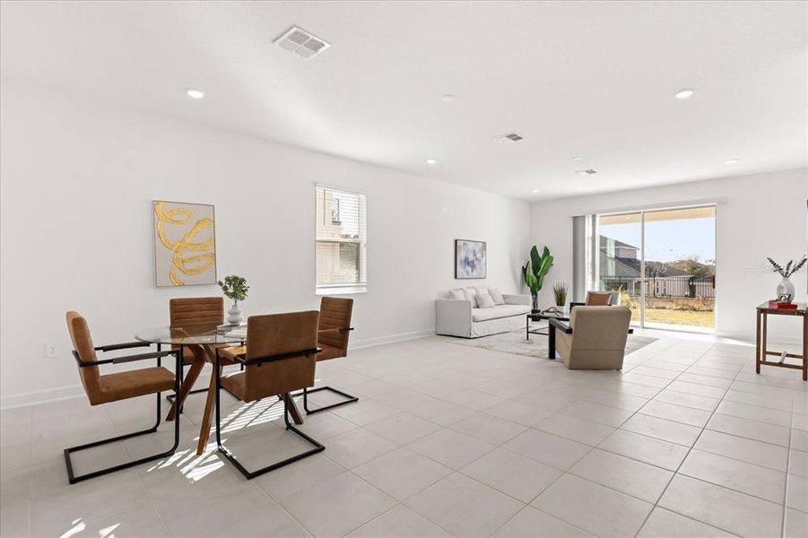 Furnished interior view inside a new home in Dora Parc, Mount Dora (Image 10).