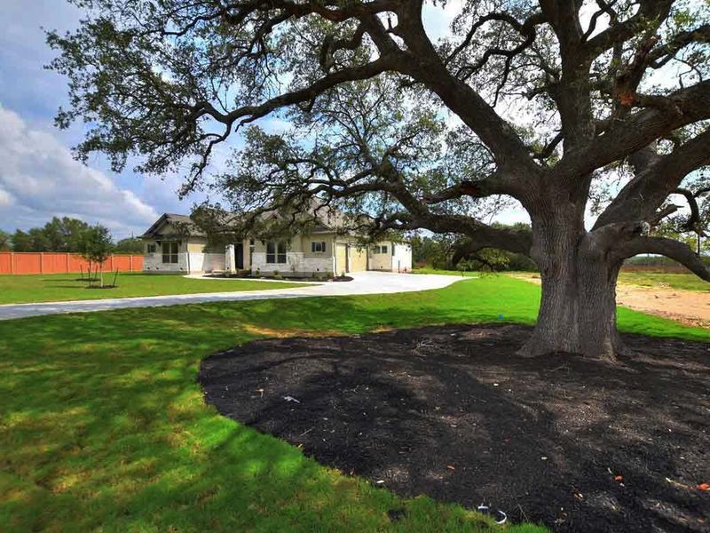Outdoor and nature views near homes built from the Siena II by Giddens Homes in Clearwater Ranch, Liberty Hill (Image 178).