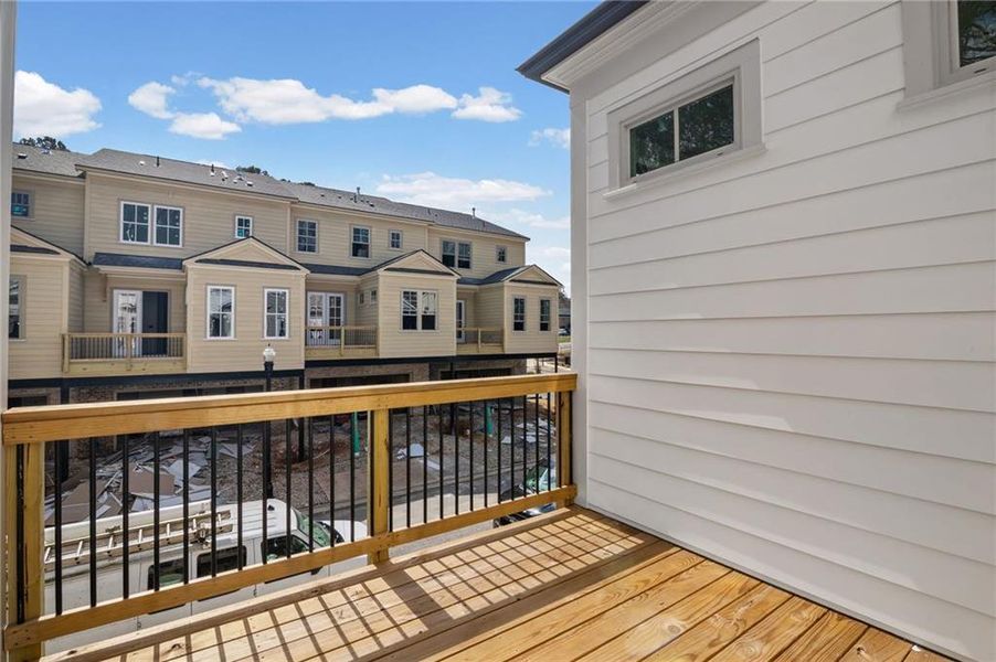 Exterior details and patio area of a home in , Kennesaw (Image 20).