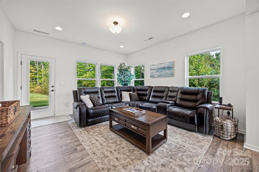 Furnished interior view inside a new home in , York (Image 9).