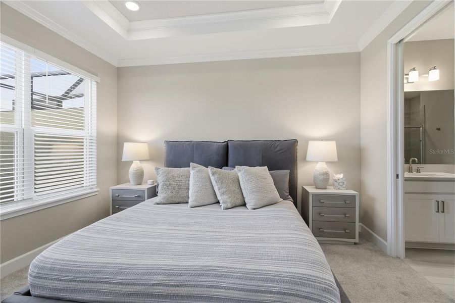 Furnished interior view inside a new home in , Bradenton (Image 33).