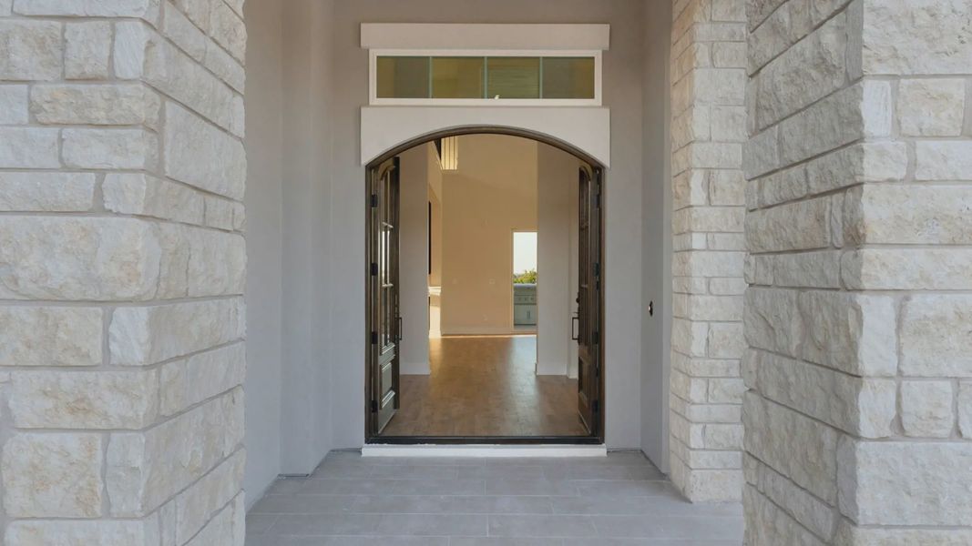 Representative exterior details of a home built from the Merritt by Chesmar Homes in Feathergrass, Florence (Image 3).
