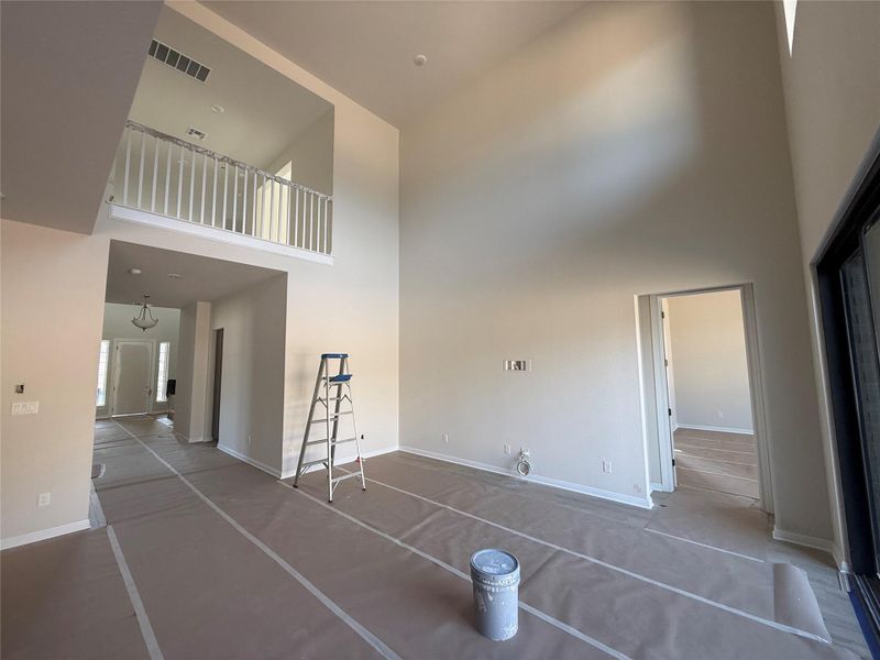 In-progress construction of a new home in Provence, Austin, TX (Image 27).