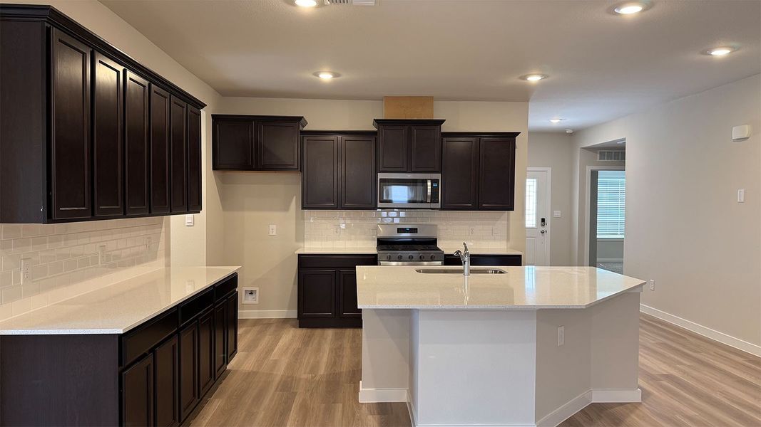 Furnished interior view inside a new home in London Towne, Corpus Christi (Image 3). Furnished interior view inside a new home in London Towne, Corpus Christi (Image 3).