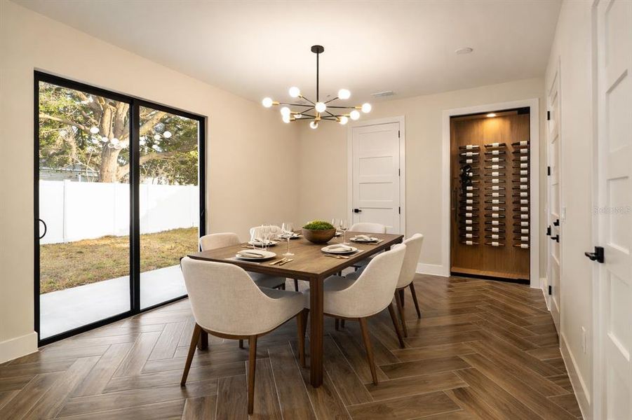 Furnished interior view inside a new home in , Tampa (Image 14).