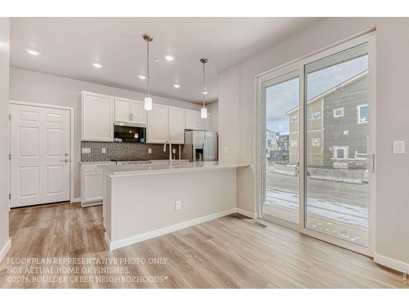 Furnished interior view inside a new home in , Broomfield (Image 8). Furnished interior view inside a new home in , Broomfield (Image 8).