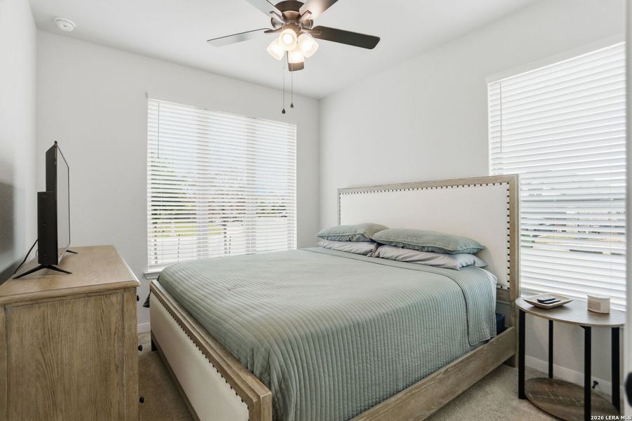 Furnished interior view inside a new home in Davis Ranch, San Antonio (Image 21).