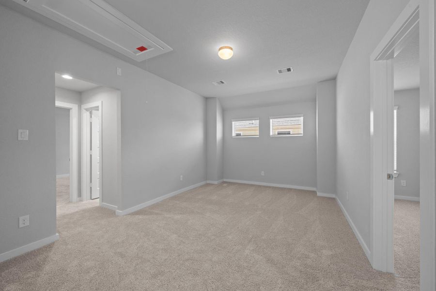 Spacious, unfurnished interior of a new home in Beacon Hill, Waller (Image 11). Spacious, unfurnished interior of a new home in Beacon Hill, Waller (Image 11).
