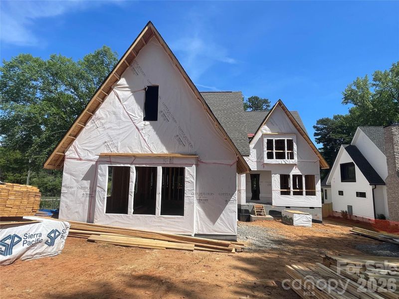 In-progress construction of a new home in , Charlotte, NC (Image 18).
