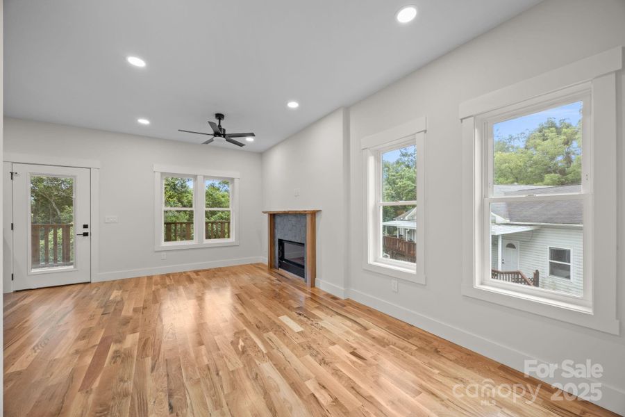 Lots of windows to let in the light