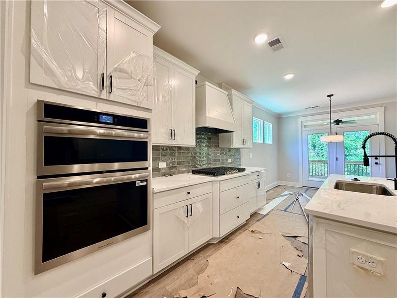 Furnished interior view inside a new home in Arbor West, Dawsonville (Image 7).