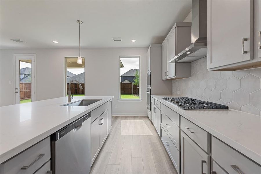 Furnished interior view inside a new home in Spiritas Ranch, Little Elm (Image 8).