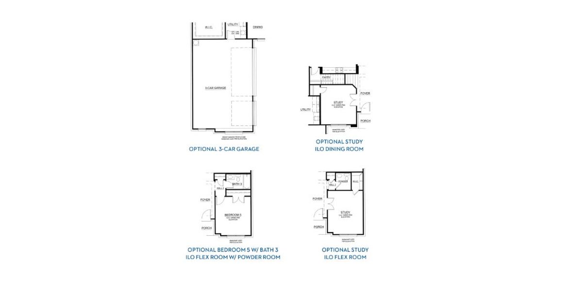 2D floor plan layout of this home in Massey Meadows, Midlothian, TX (Image 6).