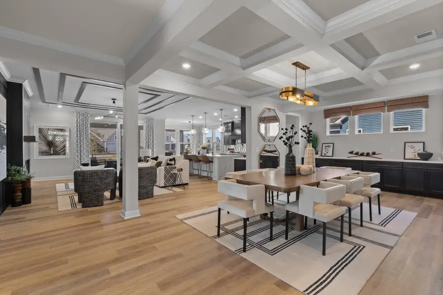 Representative furnished interior of a home built from the The Sand Dollar by Chesapeake Homes in Coastal Club of the Carolinas, Calabash (Image 5).
