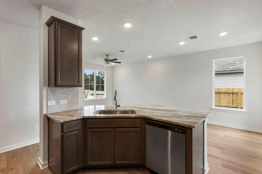 Furnished interior view inside a new home in , Huntsville (Image 8). Furnished interior view inside a new home in , Huntsville (Image 8).