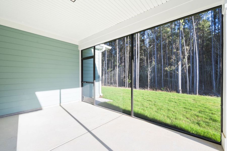 Exterior details and patio area of a home in Sun City Hilton Head, Bluffton (Image 2). Exterior details and patio area of a home in Sun City Hilton Head, Bluffton (Image 2).