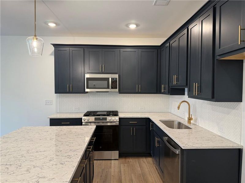 Furnished interior view inside a new home in Park Vue, Atlanta (Image 10).