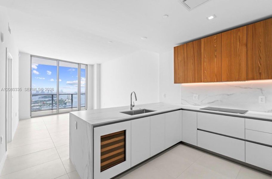 Furnished interior view inside a new home in , Miami (Image 6).
