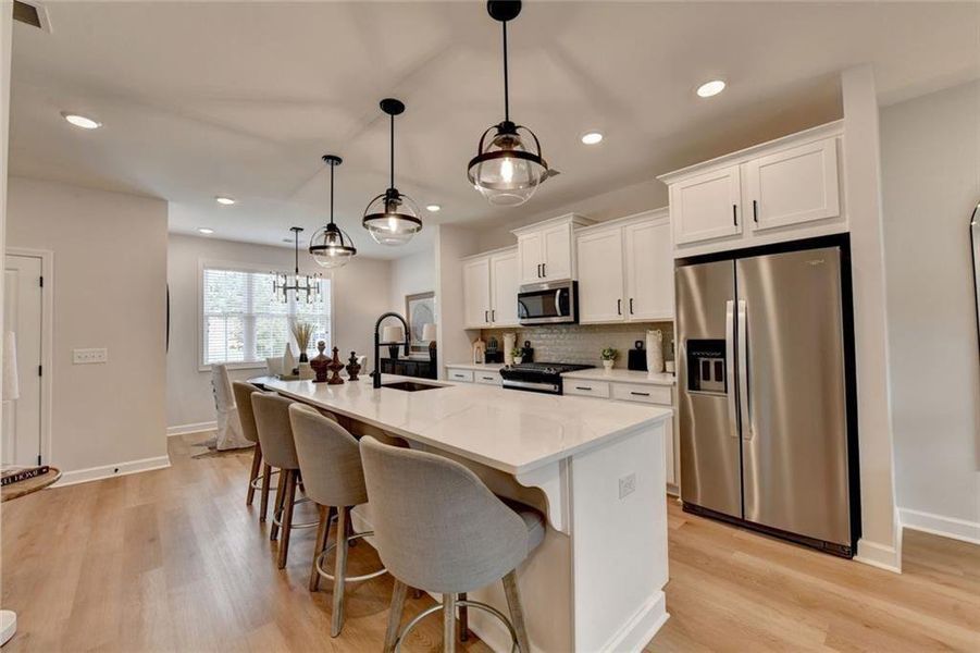 Furnished interior view inside a new home in East Park Village, Kennesaw (Image 5). Furnished interior view inside a new home in East Park Village, Kennesaw (Image 5).