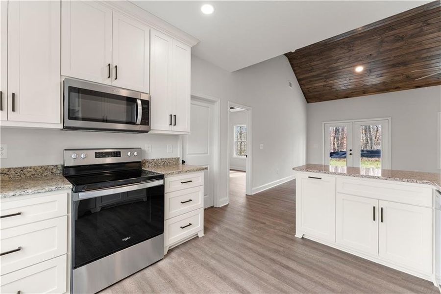 Furnished interior view inside a new home in , Cleveland (Image 5).