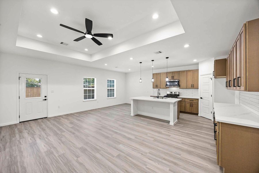 Furnished interior view inside a new home in , Houston (Image 14).