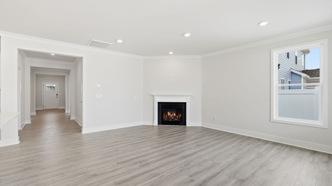 Spacious, unfurnished interior of a new home in Cottonwood Ridge, Piedmont (Image 20). Spacious, unfurnished interior of a new home in Cottonwood Ridge, Piedmont (Image 20).