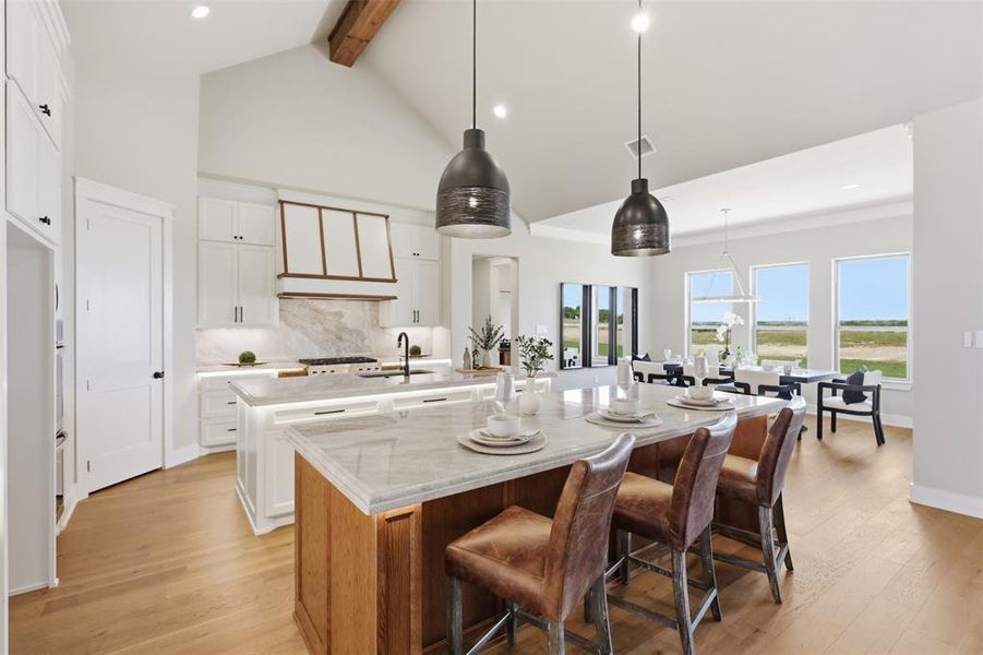 Furnished interior view inside a new home in , Granbury (Image 12).