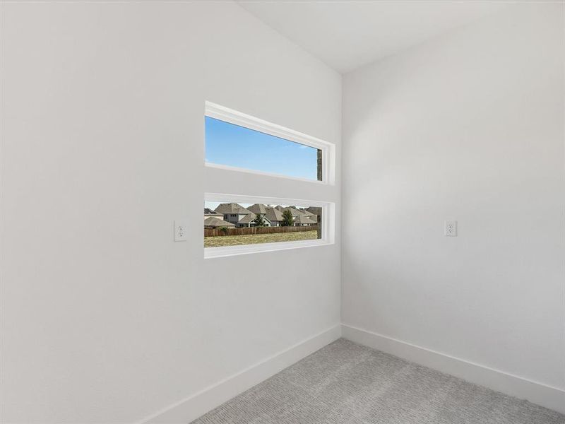 Spacious, unfurnished interior of a new home in Royal Court, Little Elm (Image 25). Spacious, unfurnished interior of a new home in Royal Court, Little Elm (Image 25).
