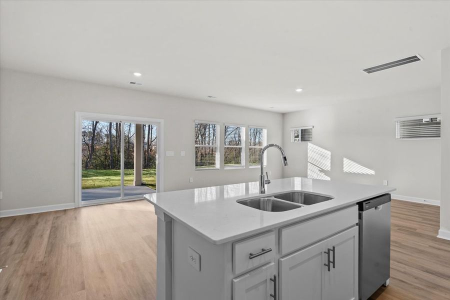 Furnished interior view inside a new home in Cedar Shoals – Heritage Collection, Piedmont (Image 6).