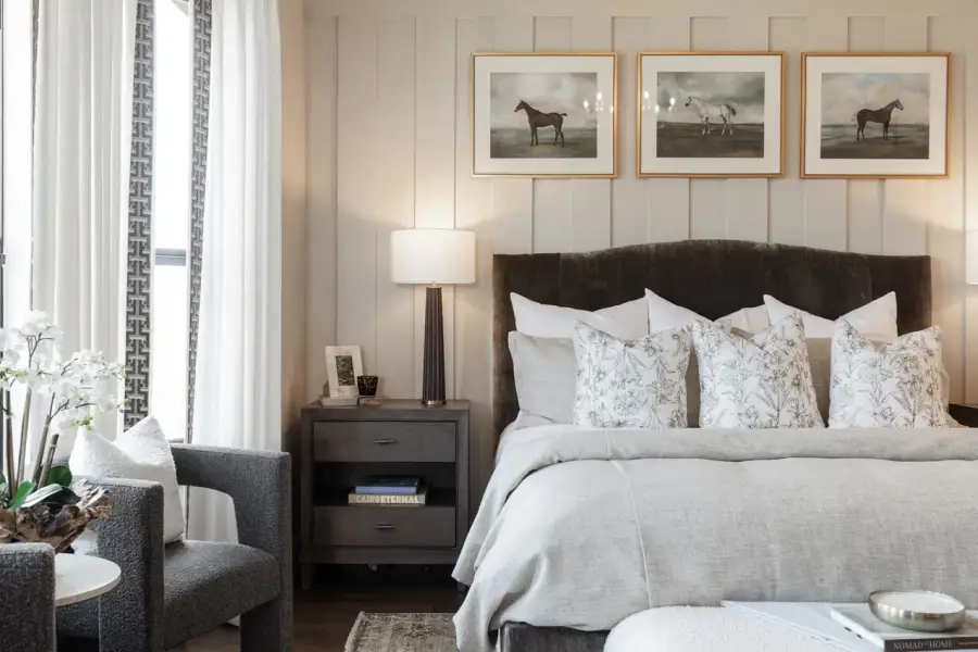 Representative Primary Bedroom - some options shown