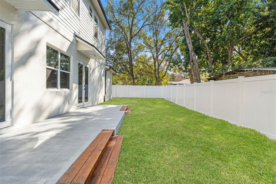 Exterior details and patio area of a home in , Tampa (Image 31). Exterior details and patio area of a home in , Tampa (Image 31).