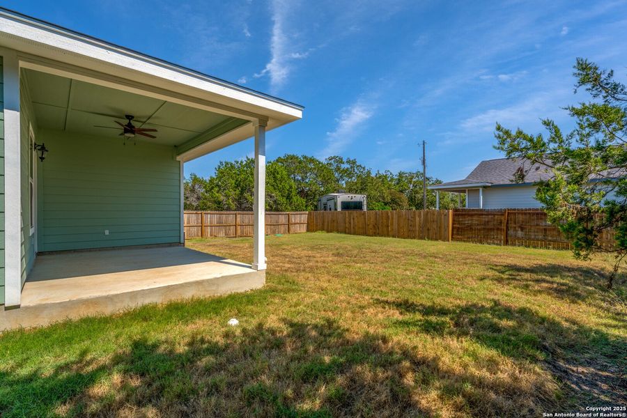 Front exterior of a new home in , Canyon Lake, TX, highlighting curb appeal (Image 20).