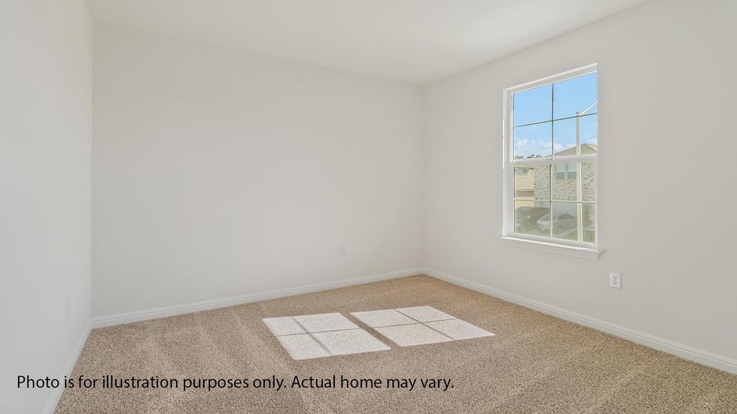 Spacious, unfurnished interior of a new home in Bar W Ranch, Leander (Image 8).