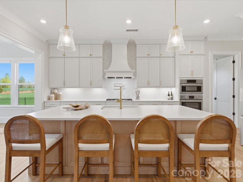 Furnished interior view inside a new home in Broadmoor at Marvin, Marvin (Image 13).