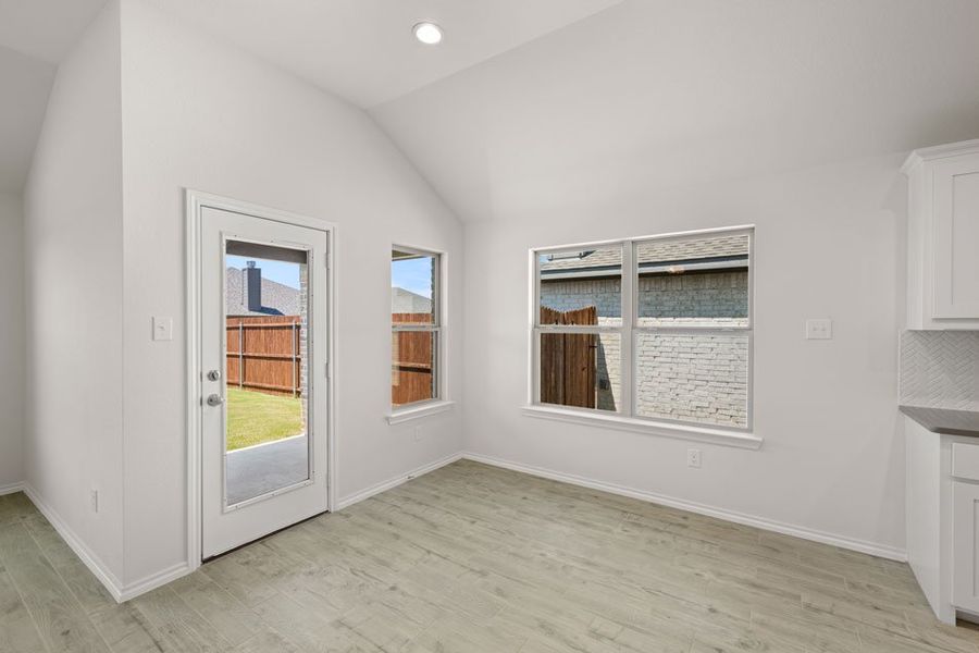 Representative exterior photo of a completed home built from the Cheyenne by Impression Homes in Baker Farms, Cleburne, TX (Image 10).