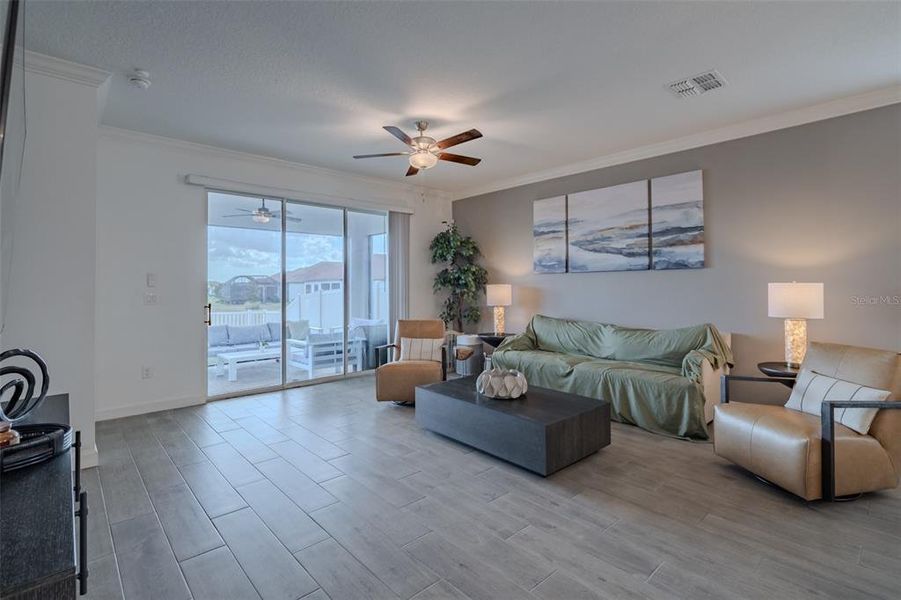 Furnished interior view inside a new home in , Wimauma (Image 13).