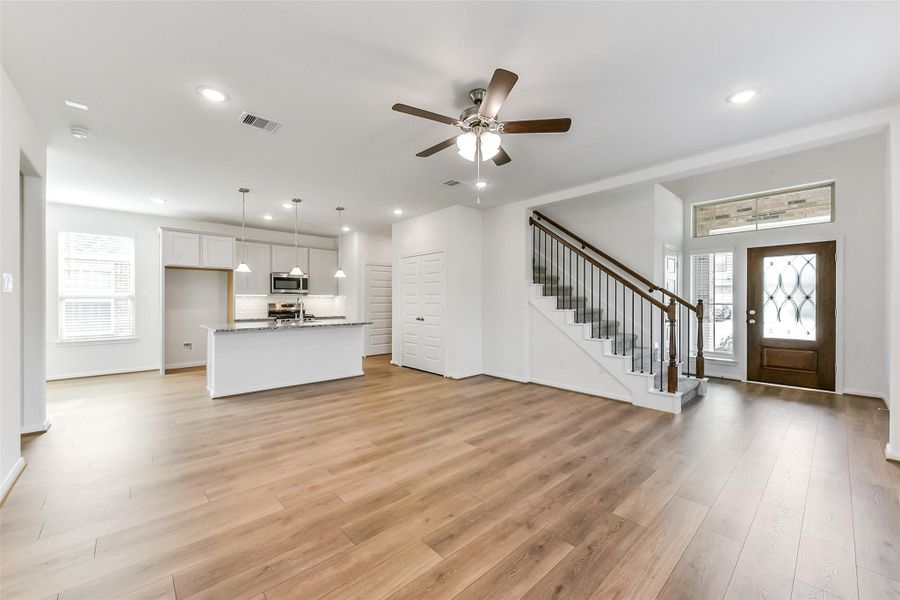 Spacious, unfurnished interior of a new home in , Houston (Image 29). Spacious, unfurnished interior of a new home in , Houston (Image 29).