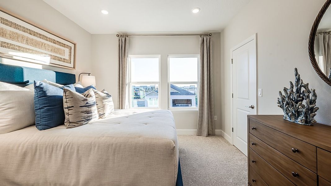 Representative furnished interior of a home built from the Bimini by Taylor Morrison in Lochside, Mount Dora (Image 38).