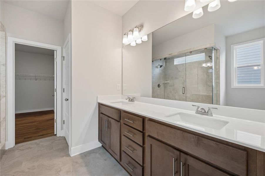 Furnished interior view inside a new home in Summerlin, Winder (Image 7).