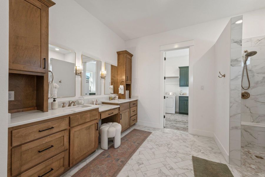 Furnished interior view inside a new home in , College Station (Image 16). Furnished interior view inside a new home in , College Station (Image 16).