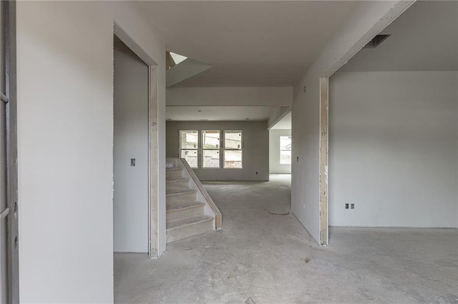 In-progress construction of a new home in , Buford, GA (Image 16).
