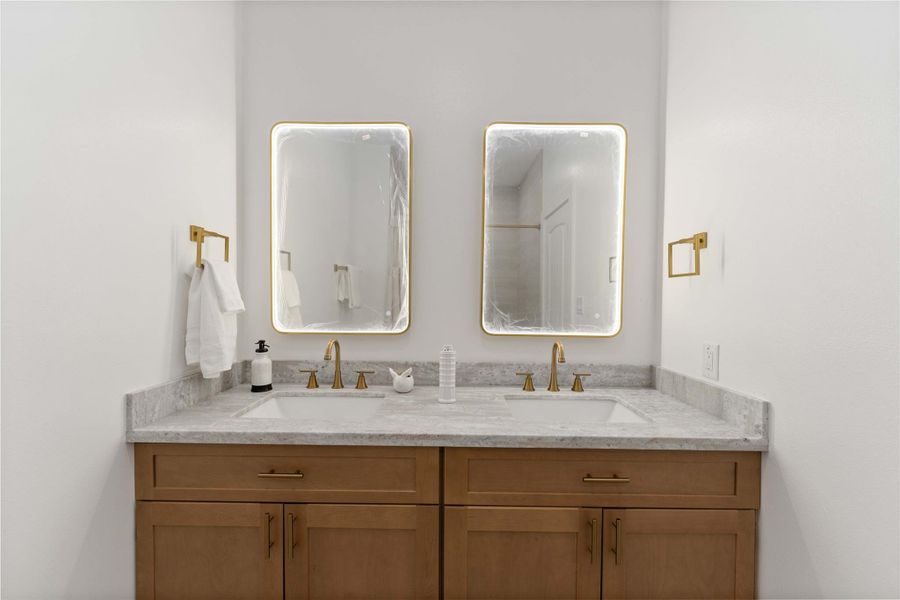 Furnished interior view inside a new home in , Houston (Image 16).