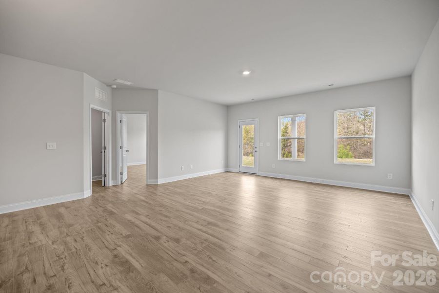 Spacious, unfurnished interior of a new home in Cottages at Indian Trail West, Indian Trail (Image 10). Spacious, unfurnished interior of a new home in Cottages at Indian Trail West, Indian Trail (Image 10).