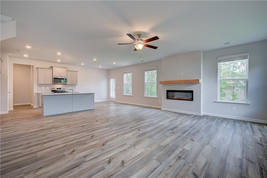 Spacious, unfurnished interior of a new home in Westminster, Covington (Image 22).