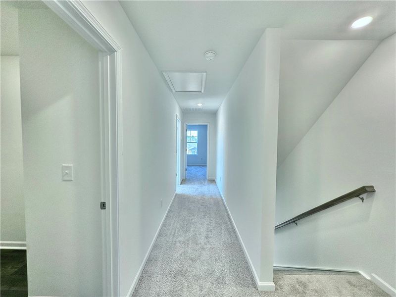 Spacious, unfurnished interior of a new home in Champions Village at Cherry Hill, Pendleton (Image 21).