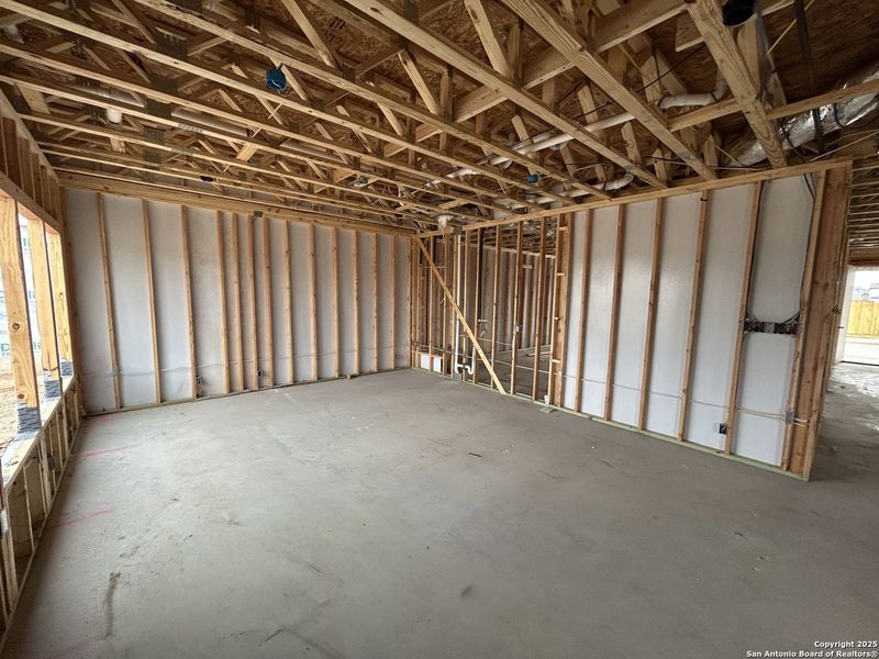 In-progress construction of a new home in Enclave at Hennersby Hollow 50's, San Antonio, TX (Image 20). In-progress construction of a new home in Enclave at Hennersby Hollow 50's, San Antonio, TX (Image 20).